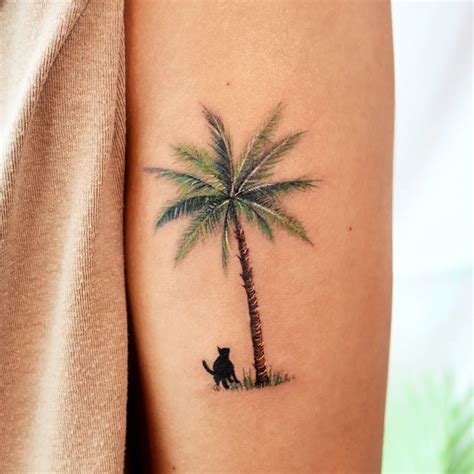 Tatuajes de palmeras: 35 diseños en HD que te。